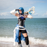 Aqua cosplay Kingdom hearts birth by sleep